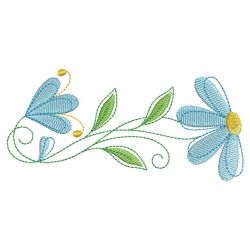 Heirloom Blue Flowers 09(Md)