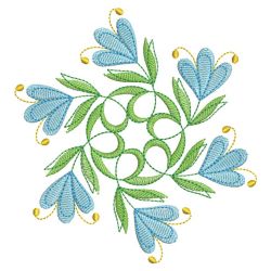Heirloom Blue Flowers 11(Md) machine embroidery designs