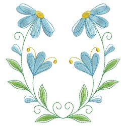 Heirloom Blue Flowers 12(Sm)