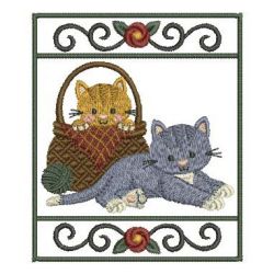 Folk Art Mother and Baby 07 machine embroidery designs