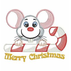 Christmas Mouse(Lg) machine embroidery designs