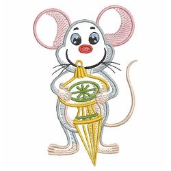 Christmas Mouse 06(Sm) machine embroidery designs