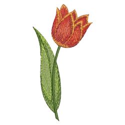 Tulips machine embroidery designs