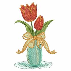 Tulips 04 machine embroidery designs