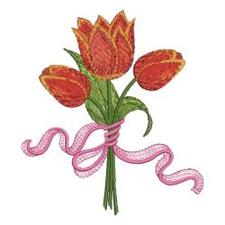 Tulips 06 machine embroidery designs