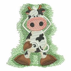 Cute Baby Cows 07 machine embroidery designs
