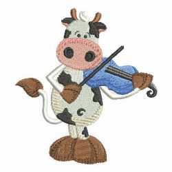 Cute Baby Cows 08 machine embroidery designs