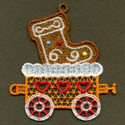 FSL Christmas Train 07 machine embroidery designs