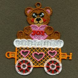 FSL Christmas Train 10 machine embroidery designs