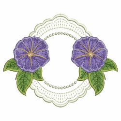 Morning Glory 04 machine embroidery designs