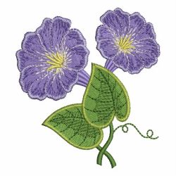 Morning Glory 08 machine embroidery designs