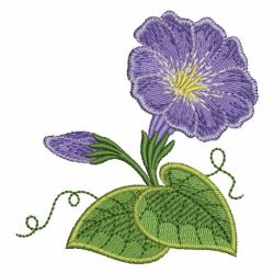 Morning Glory 09 machine embroidery designs