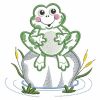 Vintage Cute Frogs 07(Md)