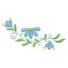 Heirloom Blue Flowers(Lg)