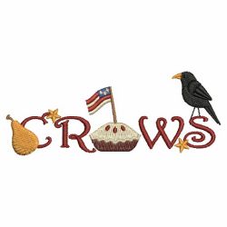 Primitive Crow 10 machine embroidery designs