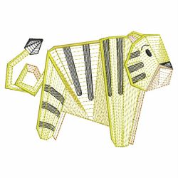 Origami Animals(Md) machine embroidery designs