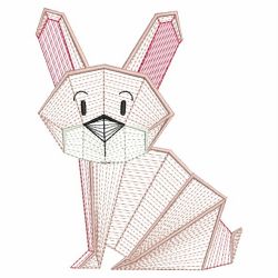 Origami Animals 05(Lg) machine embroidery designs