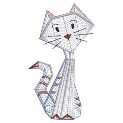 Origami Animals 11(Lg) machine embroidery designs