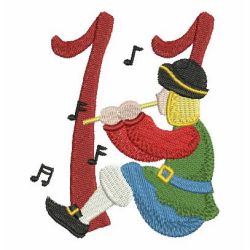 12 Days of Christmas 11 machine embroidery designs