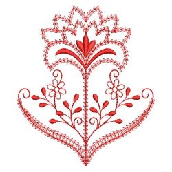 Redwork Fancy Jacobean(Sm) machine embroidery designs