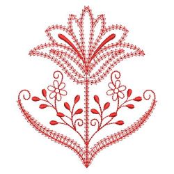 Redwork Fancy Jacobean 09(Sm) machine embroidery designs