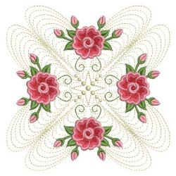 Rippled Rose Quilts 2 08(Md) machine embroidery designs