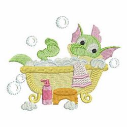 Bath Baby Monsters 04 machine embroidery designs