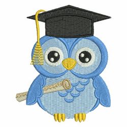 School Baby Owls 02 machine embroidery designs