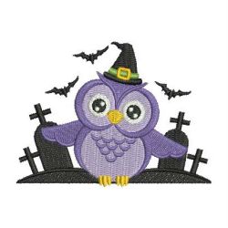 Halloween Baby Owls 05 machine embroidery designs