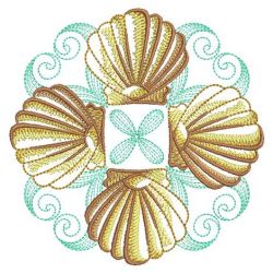 Sketched Shell 08(Sm) machine embroidery designs