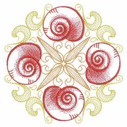 Sketched Shell 10(Lg) machine embroidery designs