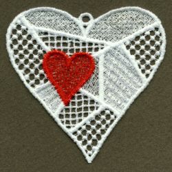 FSL Valentine Ornament machine embroidery designs