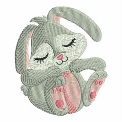 Sleep Baby Animals 07 machine embroidery designs