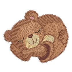 Sleep Baby Animals 08 machine embroidery designs