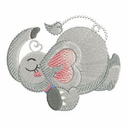Sleep Baby Animals 09 machine embroidery designs