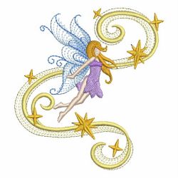 Christmas Fairies 04 machine embroidery designs