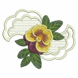 Pansy 04 machine embroidery designs
