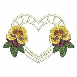 Pansy 05 machine embroidery designs