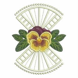 Pansy 07 machine embroidery designs