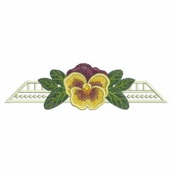 Pansy 09 machine embroidery designs