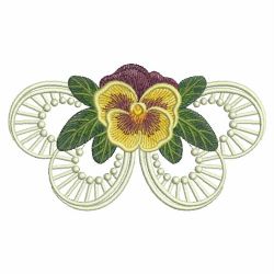 Pansy 12 machine embroidery designs