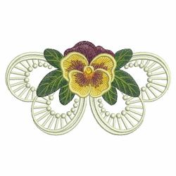 Pansy 12 machine embroidery designs