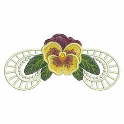 Pansy 13 machine embroidery designs