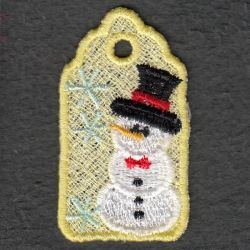 FSL Christmas Tags 06 machine embroidery designs