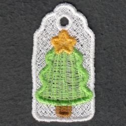 FSL Christmas Tags 07 machine embroidery designs