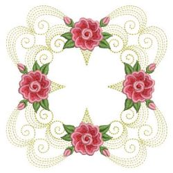 Fancy Rippled Rose Quilts(Lg) machine embroidery designs