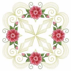 Fancy Rippled Rose Quilts 03(Sm) machine embroidery designs