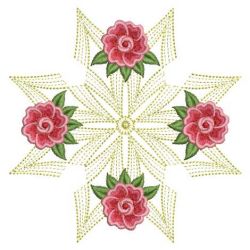 Fancy Rippled Rose Quilts 04(Lg) machine embroidery designs