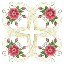 Fancy Rippled Rose Quilts 06(Md)