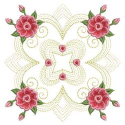 Fancy Rippled Rose Quilts 10(Sm) machine embroidery designs